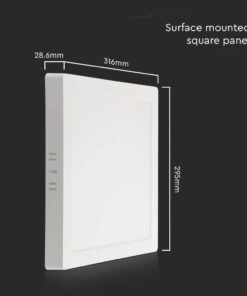 Mini Panel Backlit LED 12W 3000K Λευκού Χρώματος V-TAC – 10495