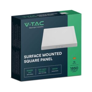Mini Panel Backlit επιφανειακό LED 18W 4000K Λευκού Χρώματος V-TAC – 10499