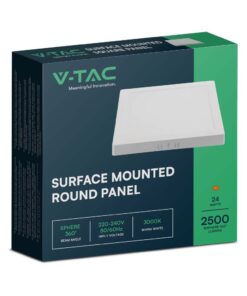 Panel επιφανειακό backlit LED 18W 3000K Λευκού Χρώματος V-TAC – 10498