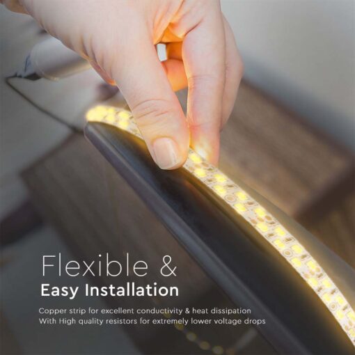 Ταινία LED 24V IP20 21W/m 5m 2340lm/m CCT 15mm V-TAC – 10554
