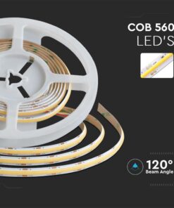 Ταινία LED COB 5M DC:24V IP20 18W/m CCT V-TAC – 10555