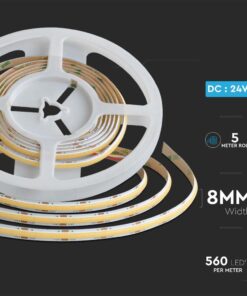 Ταινία LED COB 5M DC:24V IP20 18W/m CCT V-TAC – 10555