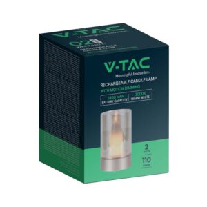 Φωτιστικό Γραφείου LED 2W Επαναφορτιζόμενο Dimmable Χρυσού Χρώματος V-TAC – 10566