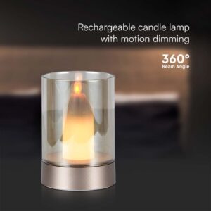 Φωτιστικό Γραφείου LED 2W Επαναφορτιζόμενο Dimmable Χρυσού Χρώματος V-TAC – 10566