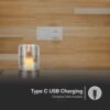 Φωτιστικό Γραφείου LED 2W Επαναφορτιζόμενο Dimmable Χρυσού Χρώματος V-TAC – 10566