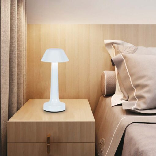 Φωτιστικό Γραφείου LED 1W Επαναφορτιζόμενο Dimmable Λευκού Χρώματος V-TAC – 10569