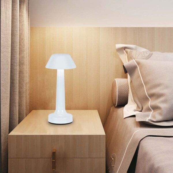 Φωτιστικό Γραφείου LED 1W Επαναφορτιζόμενο Dimmable Λευκού Χρώματος V-TAC – 10569