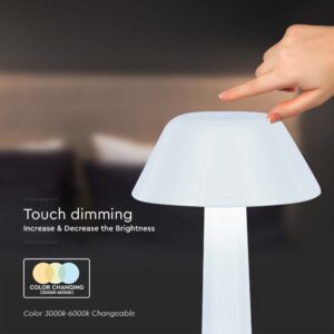 Φωτιστικό Γραφείου LED 1W Επαναφορτιζόμενο Dimmable Λευκού Χρώματος V-TAC – 10569
