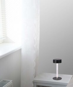 Φωτιστικό Γραφείου LED 3W Επαναφορτιζόμενο Μαύρου Χρώματος Dimmable V-TAC – 10570