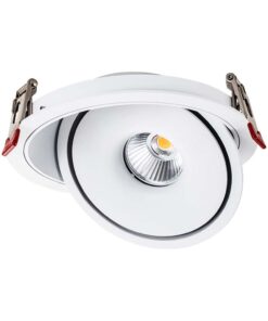 Φωτιστικό Oροφής Xωνευτό COB 20W 3 σε 1 CCT Λευκού Χρώματος V-TAC – 10581