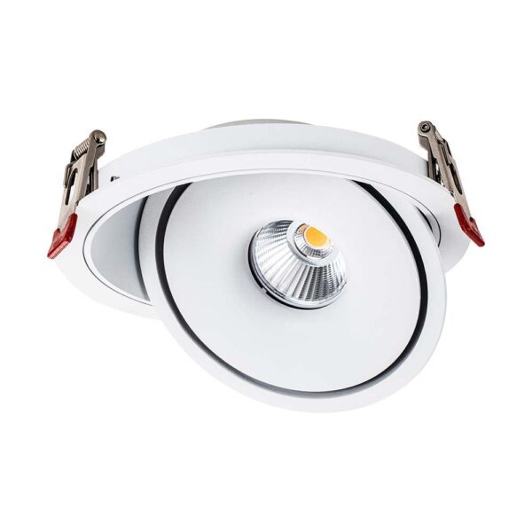 30W LED COB Downlight 3IN1 White Body V-TAC - 10583