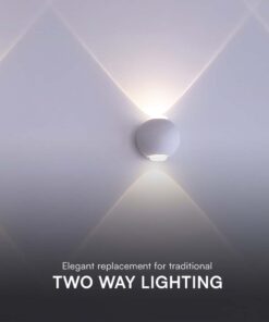 Απλίκα Up-Down LED 2W 3000K Λευκού Χρώματος V-TAC – 10585