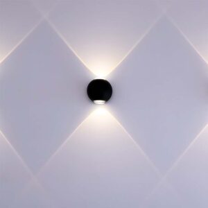 Απλίκα Up-Down LED 2W 4000K Μαύρου Χρώματος V-TAC – 10586