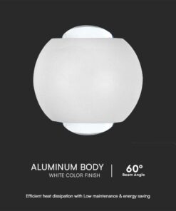 Απλίκα Up-Down LED 2W 4000K Λευκού Χρώματος V-TAC – 10587