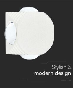 Απλίκα LED 4W 3000K Λευκού Χρώματος V-TAC – 10589