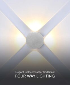 Απλίκα LED 4W 4000K Λευκού Χρώματος V-TAC – 10591