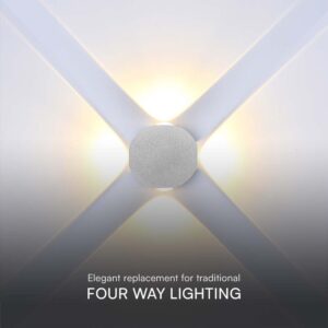 Απλίκα LED 4W 4000K Λευκού Χρώματος V-TAC – 10591