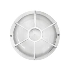 Χελώνα πλαστική στρογγυλή με πλέγμα SLP-450 WHITE- 13-0041