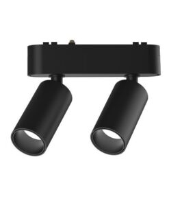 ΣΠΟΤ ΜΑΓΝΗΤΙΚΗΣ ΡΑΓΑΣ ULTRA SLIM ΜΑΥΡΟ 2x5W 3CCT EUROLAMP – 145-59503