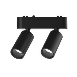 ΣΠΟΤ ΜΑΓΝΗΤΙΚΗΣ ΡΑΓΑΣ ULTRA SLIM ΜΑΥΡΟ 2x5W 3CCT EUROLAMP – 145-59503