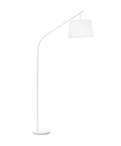 IDEAL LUX Φωτιστικό Δαπέδου DADDY 1xE27 Λευκού Χρώματος – 110356