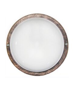 Χελώνα πλαστική στρογγυλή σκέτη SLP-350 SILVER- 13-0037
