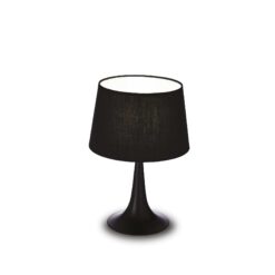 IDEAL LUX Επιτραπέζιο Φωτιστικό LONDON 1xE27 Μαύρου Χρώματος – 110554
