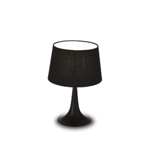 IDEAL LUX Επιτραπέζιο Φωτιστικό LONDON 1xE27 Μαύρου Χρώματος – 110554