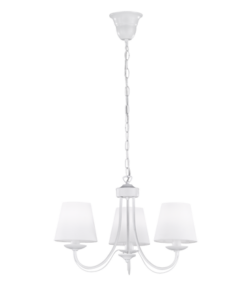 Πολυέλαιος Trio Lighting E14 Λευκό Ματ Μεταλλικό 110600331