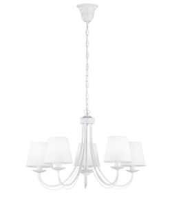 Πολυέλαιος Trio Lighting E14 Λευκό Ματ Μεταλλικό 110600531