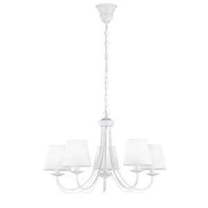 Πολυέλαιος Trio Lighting   E14 Λευκό Ματ Μεταλλικό    110600531