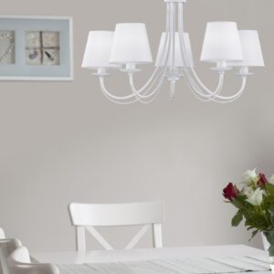 Πολυέλαιος Trio Lighting   E14 Λευκό Ματ Μεταλλικό    110600531