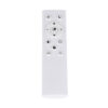 GloboStar® BURTON 61203-S Πλαφονιέρα Οροφής LED CCT 75W 8625lm 120° AC 220-240V – Εναλλαγή Φωτισμού μέσω Τηλεχειριστηρίου All In One Ψυχρό 6000k+Φυσικό 4500k+Θερμό 2700k Dimmable Φ60cm – Λευκό – 3 Years Warranty