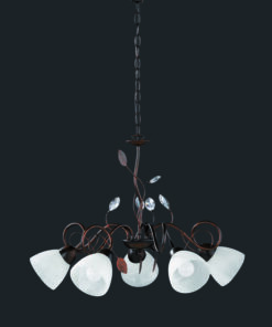 Πολυέλαιος Trio Lighting E14 Σκουριά Αντικέ Μεταλλικό 110700528