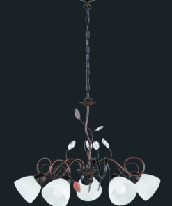 Πολυέλαιος Trio Lighting E14 Σκουριά Αντικέ Μεταλλικό 110700528