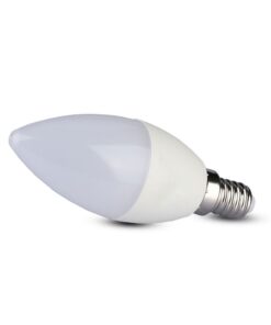 LED Λάμπα E14 7W Κεράκι V-TAC PRO Samsung Chip 200° 600lm 3000K – 111