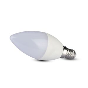 LED Λάμπα E14 7W Κεράκι V-TAC PRO Samsung Chip 200° 600lm 3000K  – 111