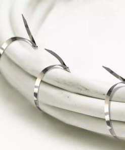 Ανοξείδωτο δεματικό καλωδίων 4.6 x 200mm συσκευασία 100 τεμαχίων V-TAC – 11188