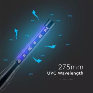 Φορητό Φωτιστικό Μικροβιοκτόνο UV 14W 5V V-TAC – 11220