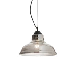 IDEAL LUX Κρεμαστό Φωτιστικό BISTRO 1xE27 Φιμέ Χρώματος – 112343