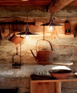IDEAL LUX Κρεμαστό Φωτιστικό CANTINA 1xE27 Χάλκινου Χρώματος – 112732