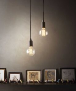 IDEAL LUX Κρεμαστό Φωτιστικό Οροφής EDISON 1xE27 Λευκού Χρώματος – 113302