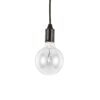 IDEAL LUX Κρεμαστό Φωτιστικό EDISON 1xE27 Μαύρου Χρώματος – 113319