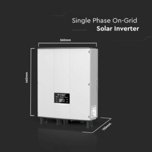5kW On Grid Solar Inverter LCD Display & DC Switch Single Phase IP66 Warranty 5+5YRS Optional  V-TAC – 11370