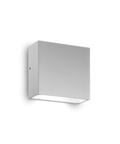 IDEAL LUX Επιτοίχιο Φωτιστικό Βεράντας TETRIS-1 1xG9 IP44 Γκρι Χρώματος – 113760