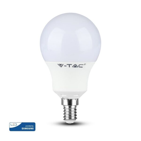 LED Λάμπα E14 8.5W A58 V-TAC PRO Samsung Chip 200° 806lm Ψυχρό 6500K – 21116