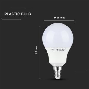 LED Λάμπα E14 9W A58 V-TAC PRO Samsung Chip 200° 806lm 3000K  – 114