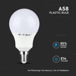 LED Λάμπα E14 9W A58 V-TAC PRO Samsung Chip 200° 806lm 3000K  – 114