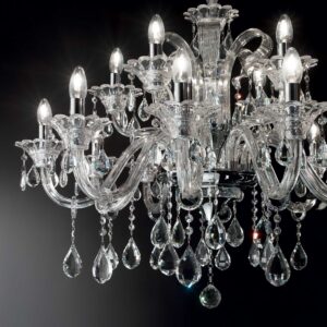 IDEAL LUX Κρεμαστό Φωτιστικό COLOSSAL E14x15 Χρώματος Ιβουαρ – 081564