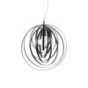 IDEAL LUX Κρεμαστό Φωτιστικό DISCO 1xE27 Μαύρου Χρώματος – 114262